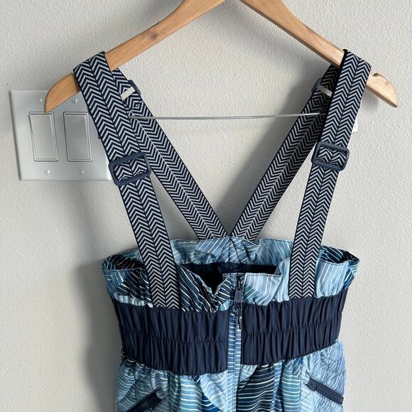 Free People Printed All Prepped Bib Overalls - Picture 2 of 9